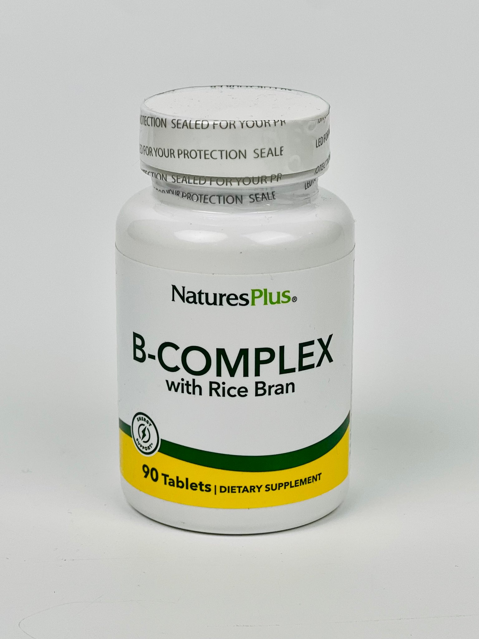 B-Complex with rice Bran 90tab (Natures Plus)