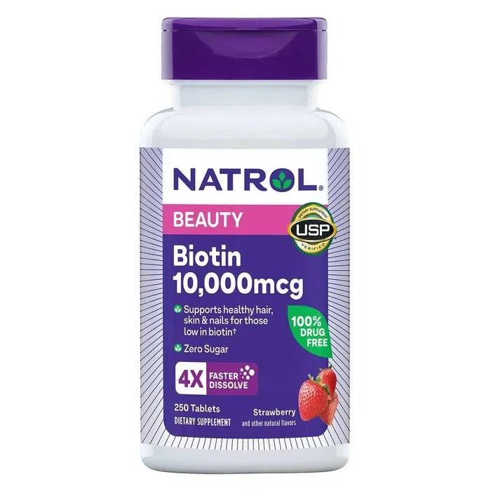 Biotin 10,000mcg 4Х 250 tab