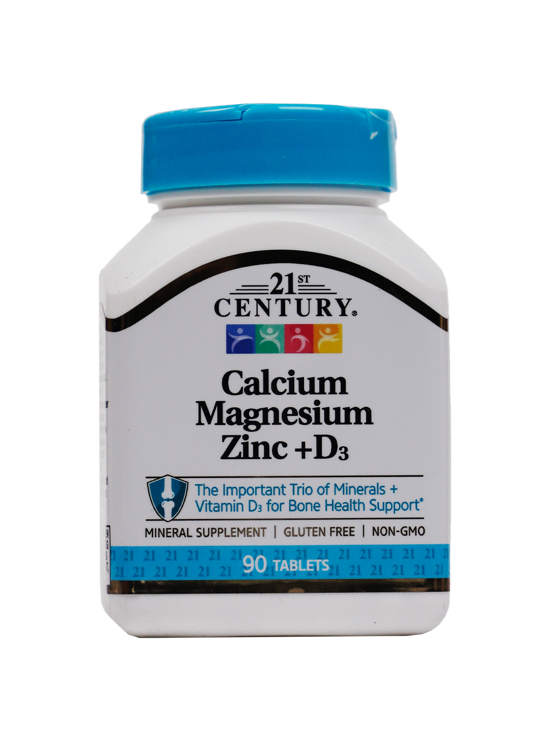 Calcium magnesium zinc + D3 90 tab (21th Century)