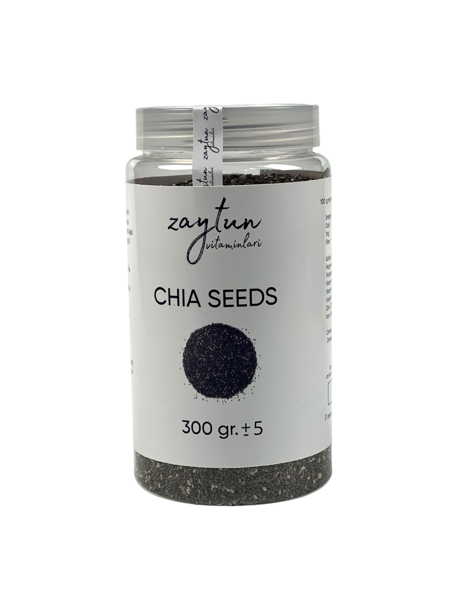 Chia seeds 300gr (Zaytun Vitaminlari)