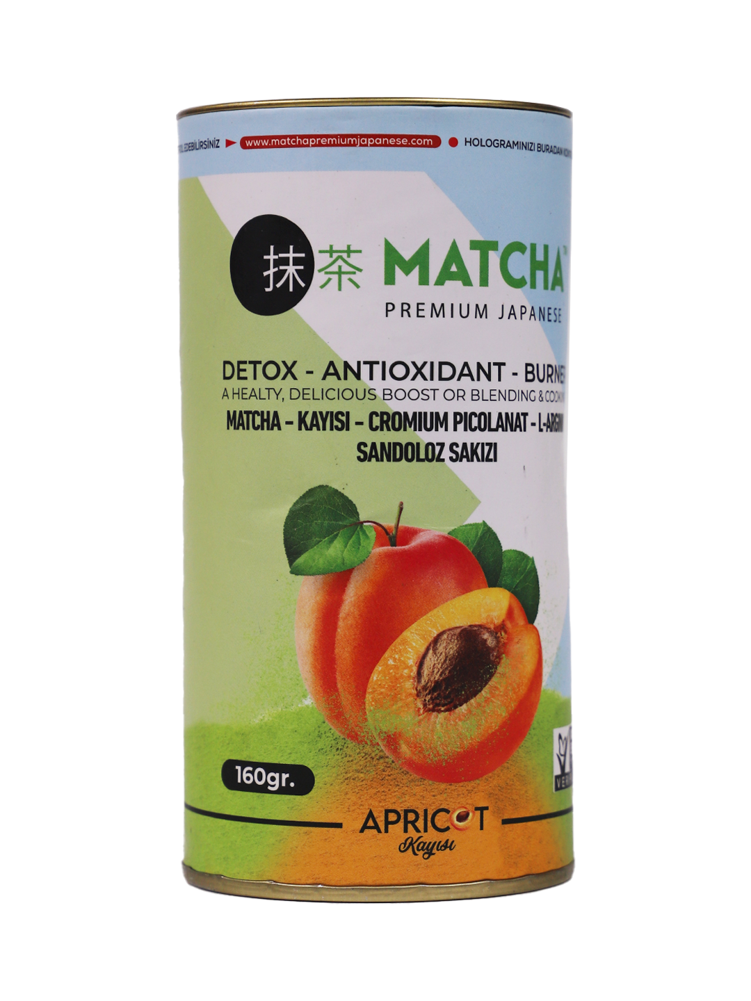 Choy Matcha Apricot 160g. 