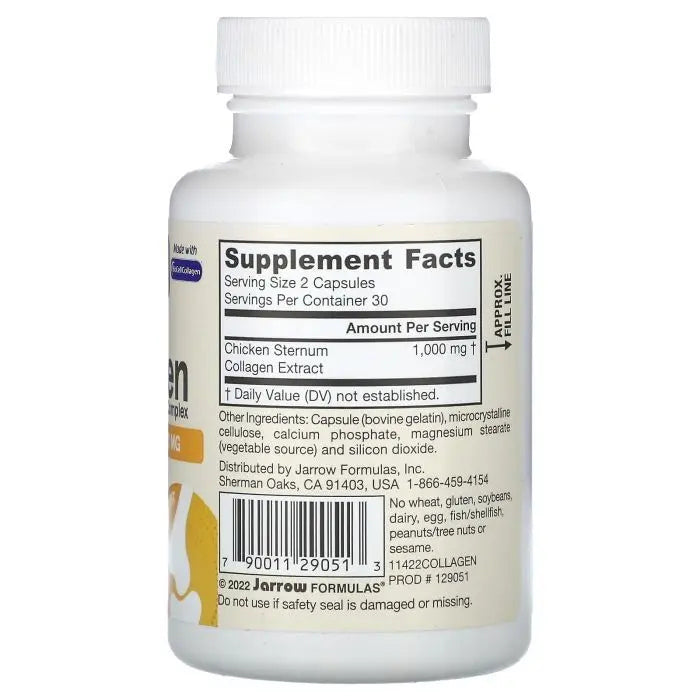 Collagen Type II 1000mg 60 caps (Jarrow Formulas)