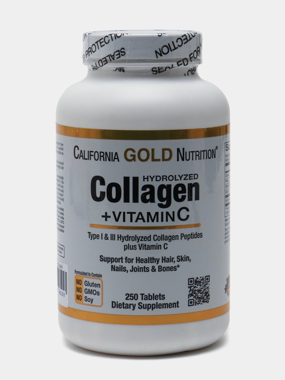 Collagen with Vitamin C 250 tab (California Gold)