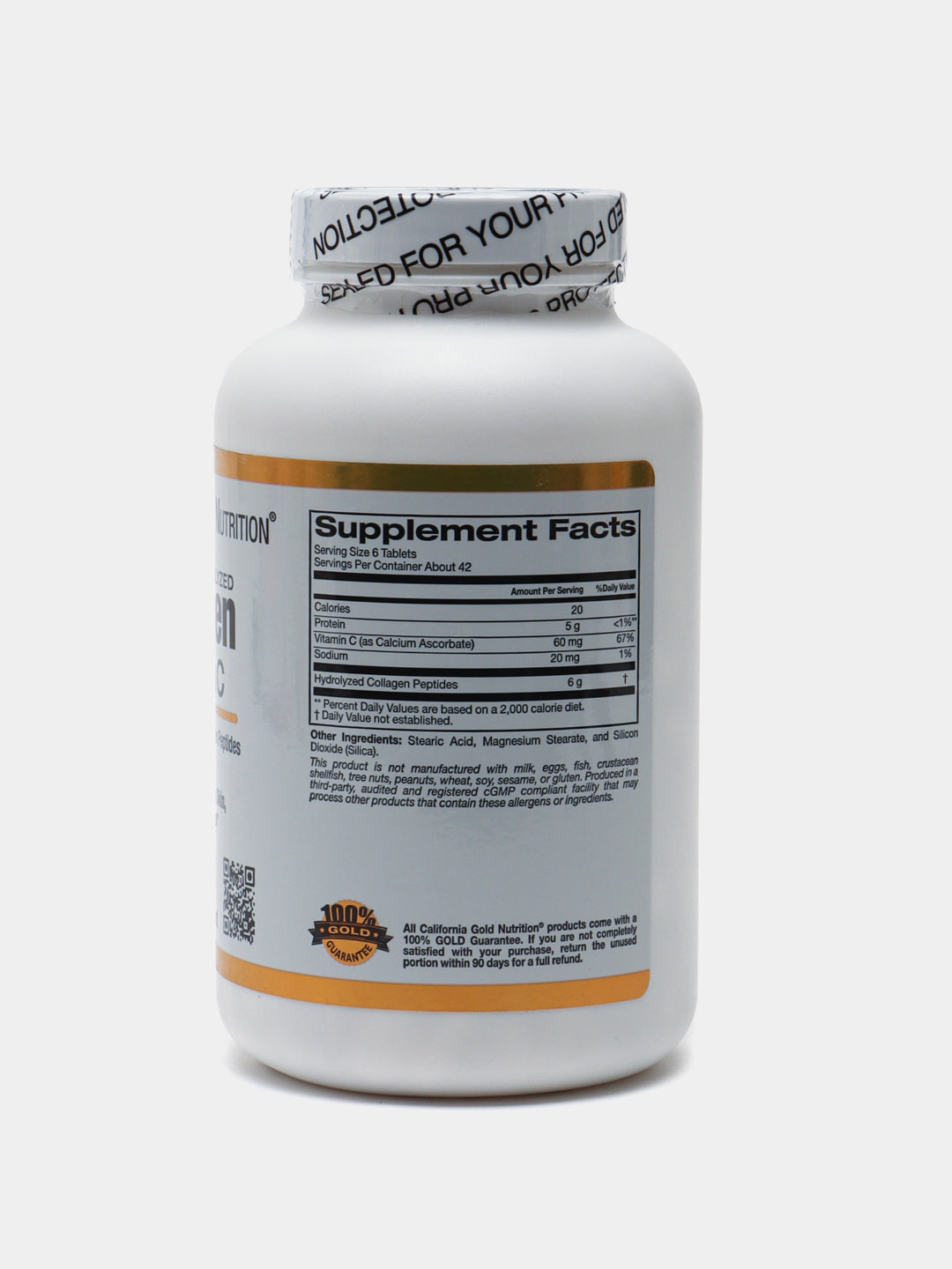 Collagen with Vitamin C 250 tab (California Gold)