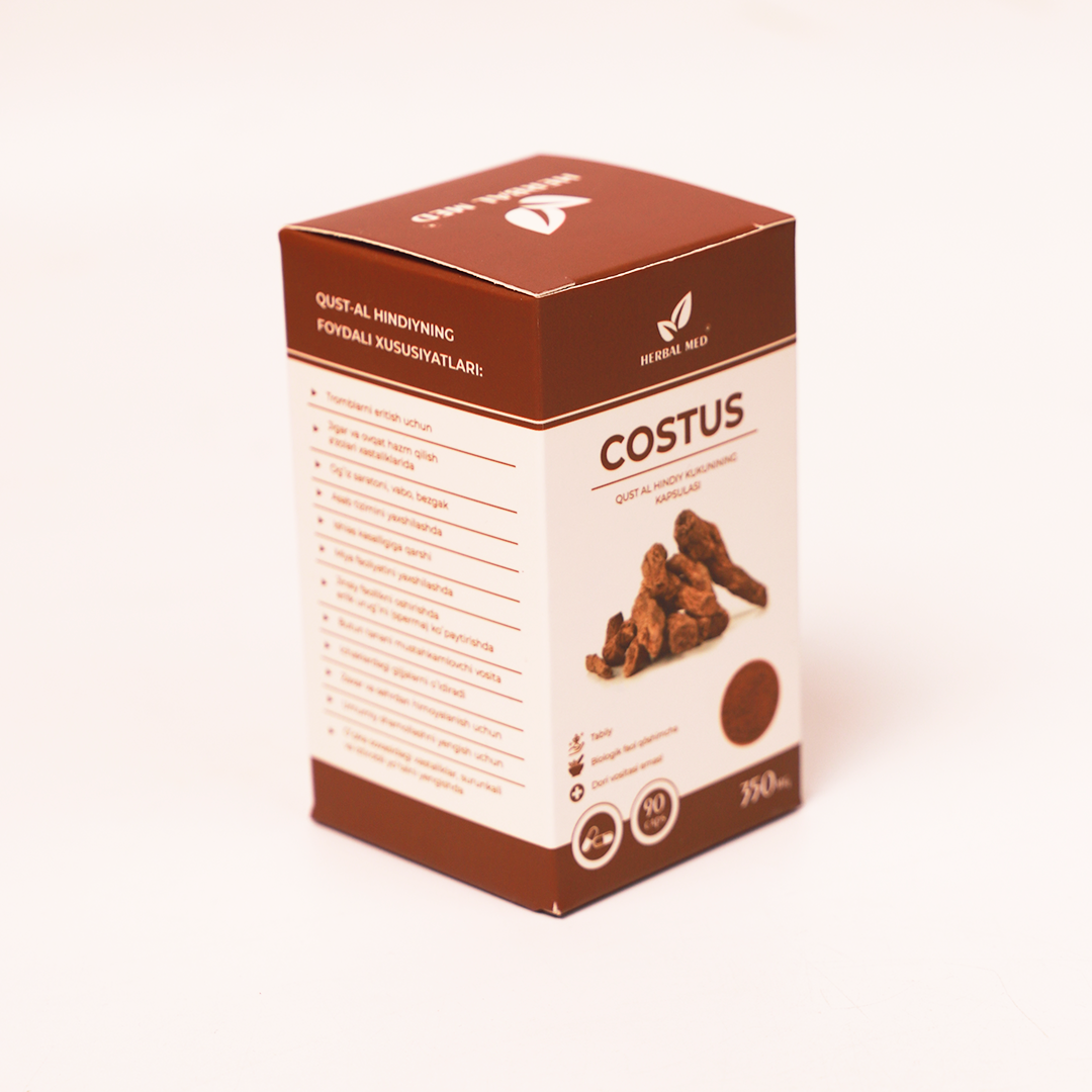 Costus 90 kaps 350 mg (Herbal Med)
