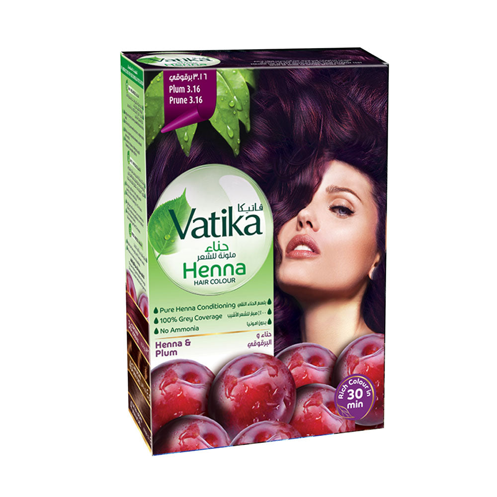 Henna Vatika (Plum)