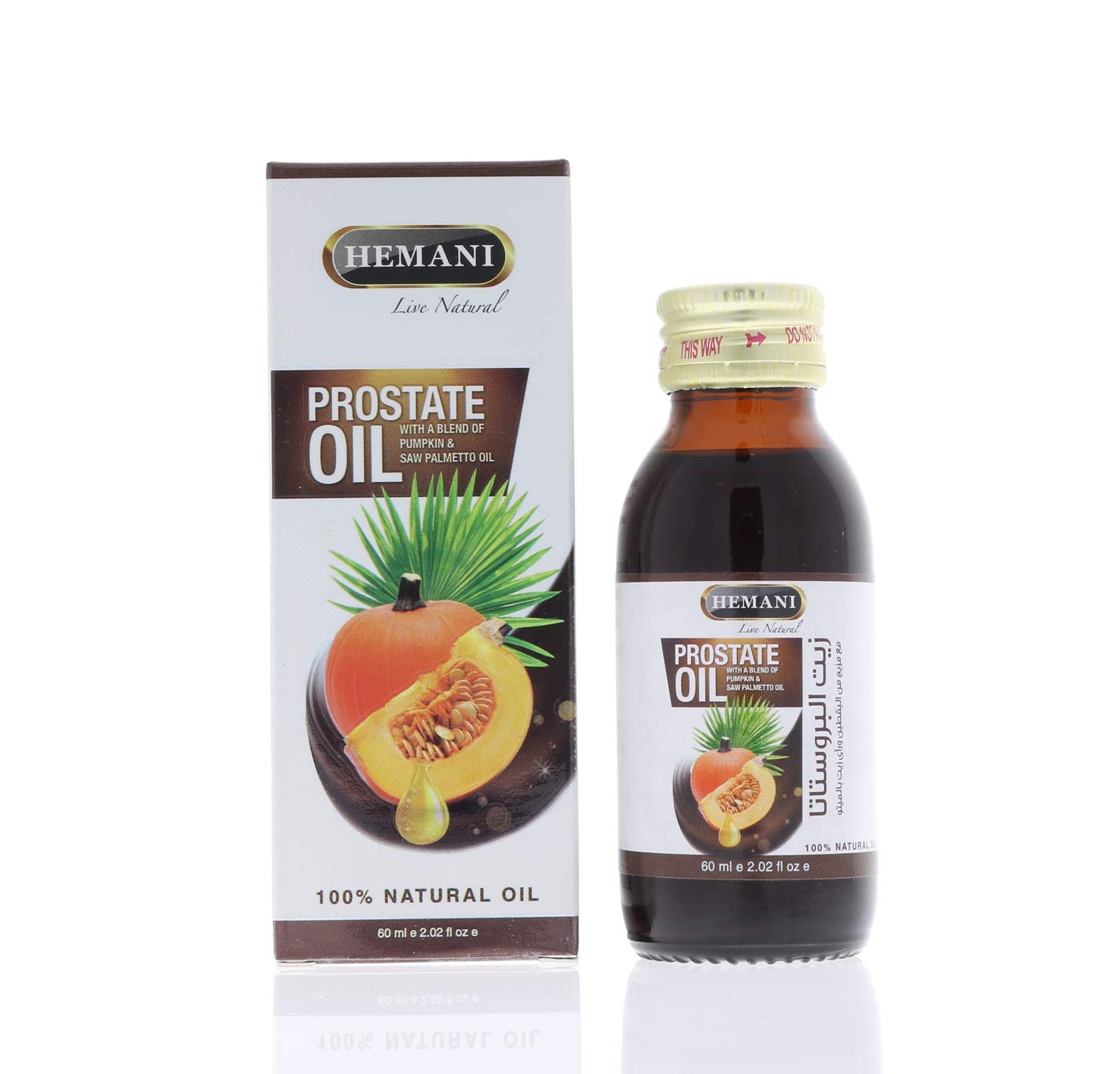 Kosmetik yog' Prostate oil 60ml (Hemani)