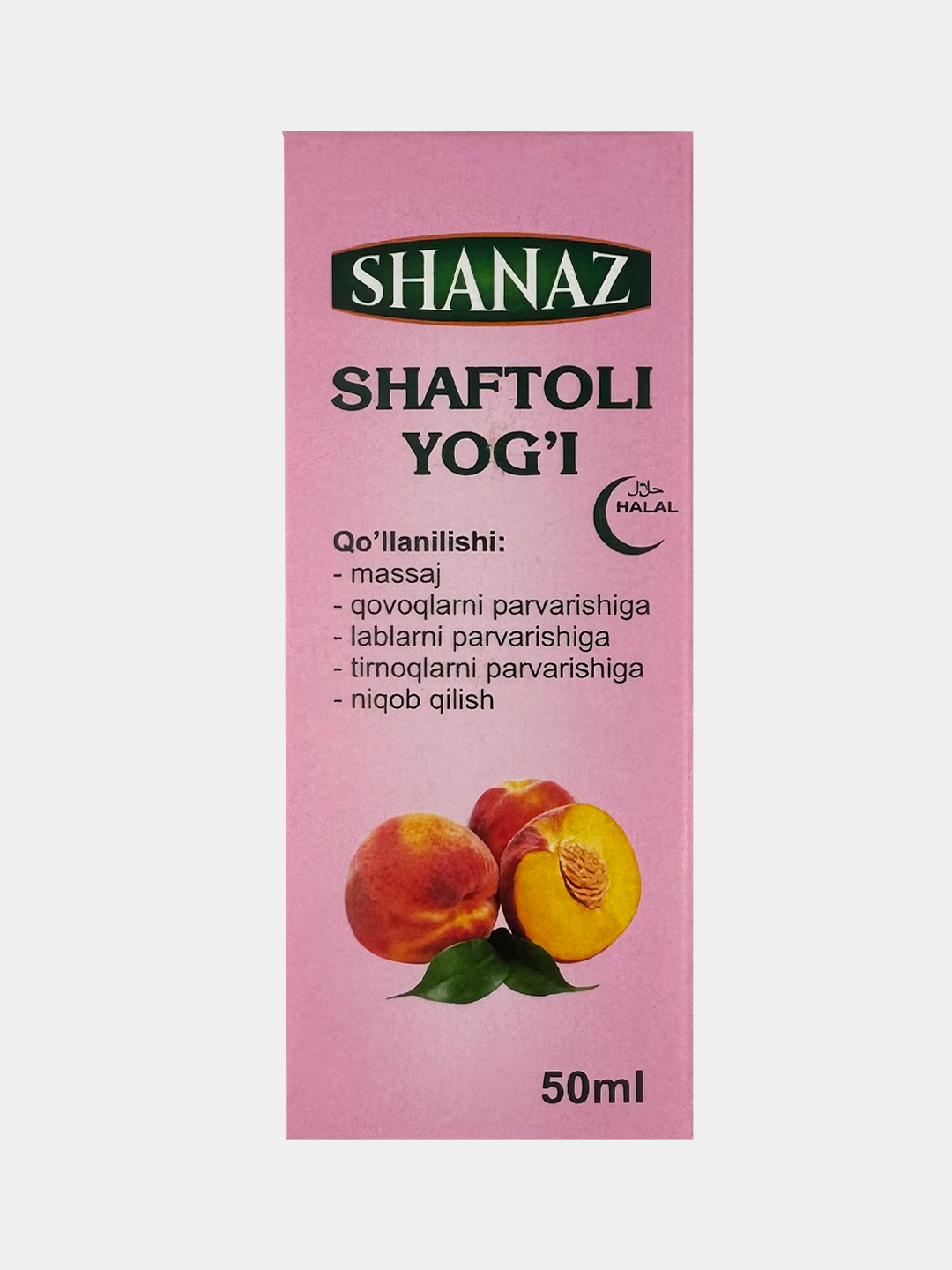 Shaftoli yog'i 50ml (Shanaz)