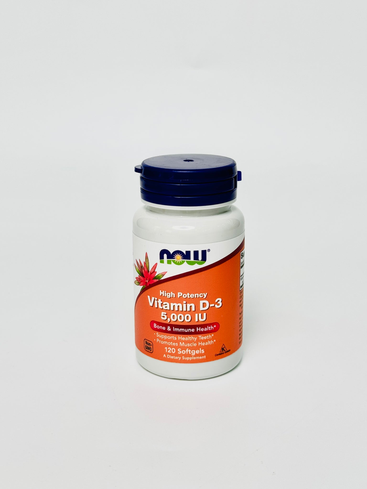 Vitamin D3 5.000 IU №120 (NOW Foods)