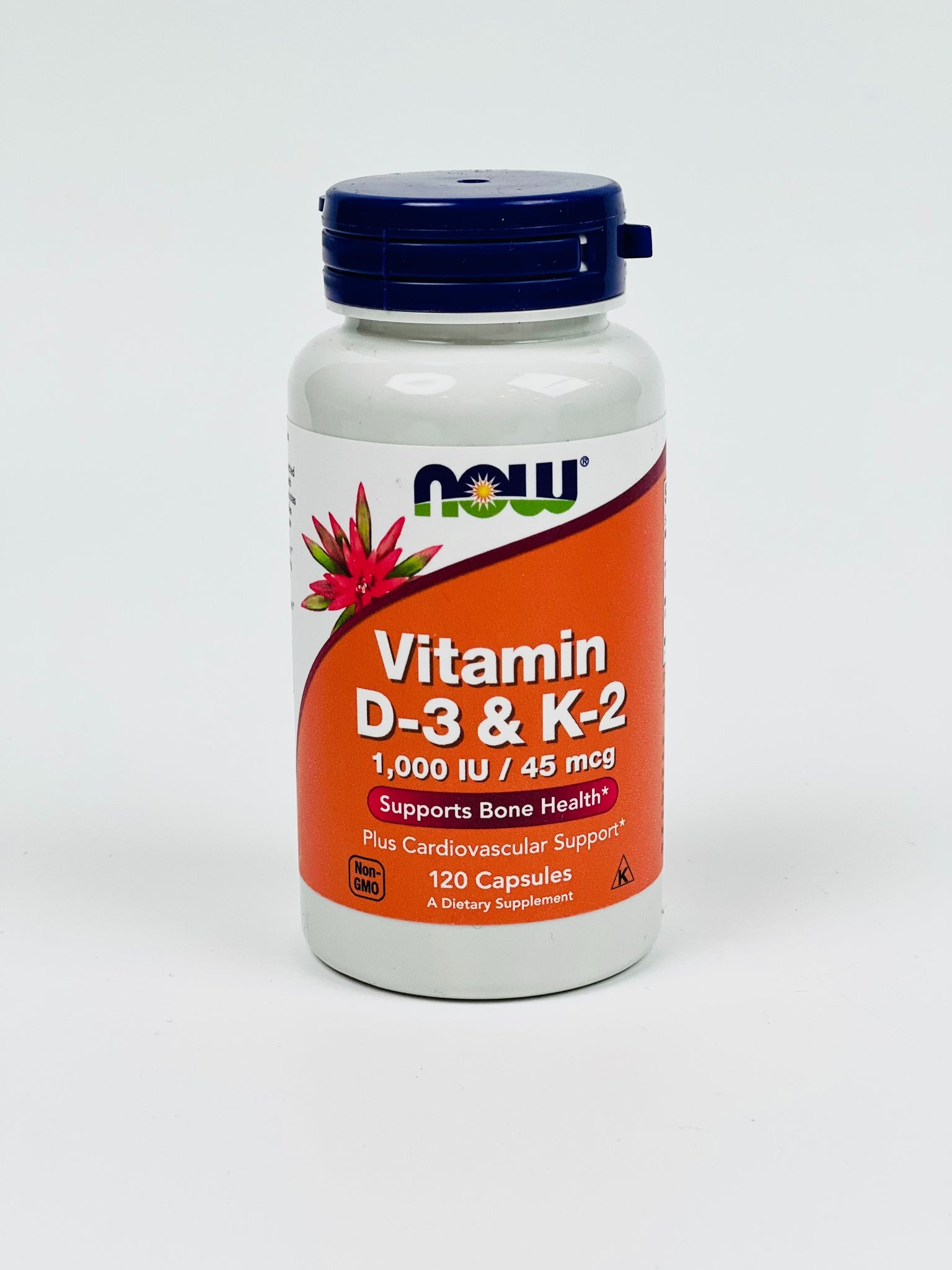 Vitamin D3 & K2 1000IU 120 caps (Now)
